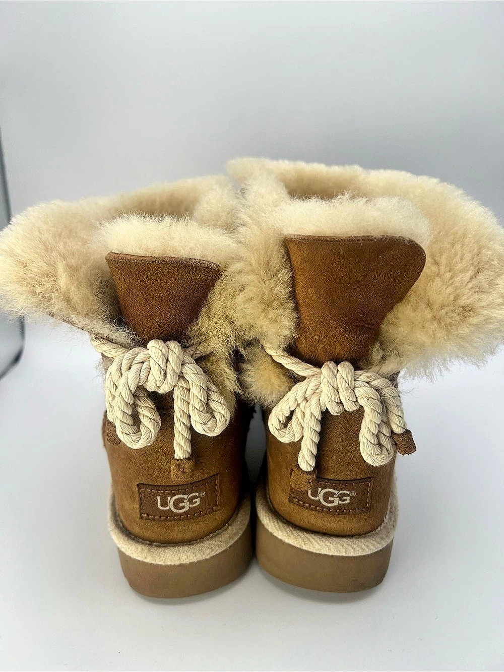 UGG Suede Sheepskin Boots US 8